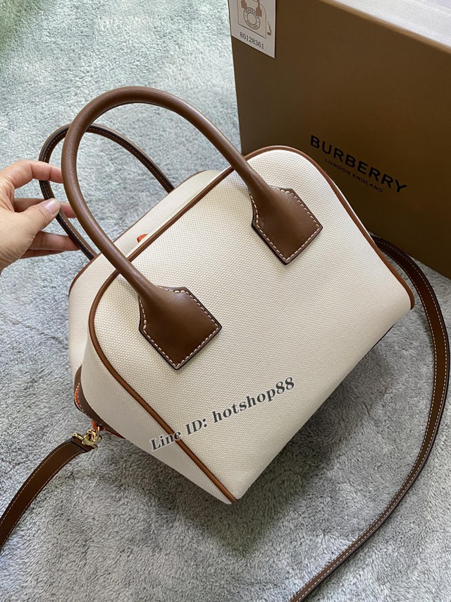 Burberry專櫃新款Cube立方包 巴寶莉手提肩背女包 yxb1187